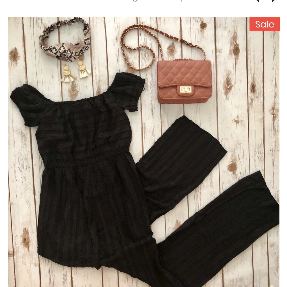Black jumpsuit